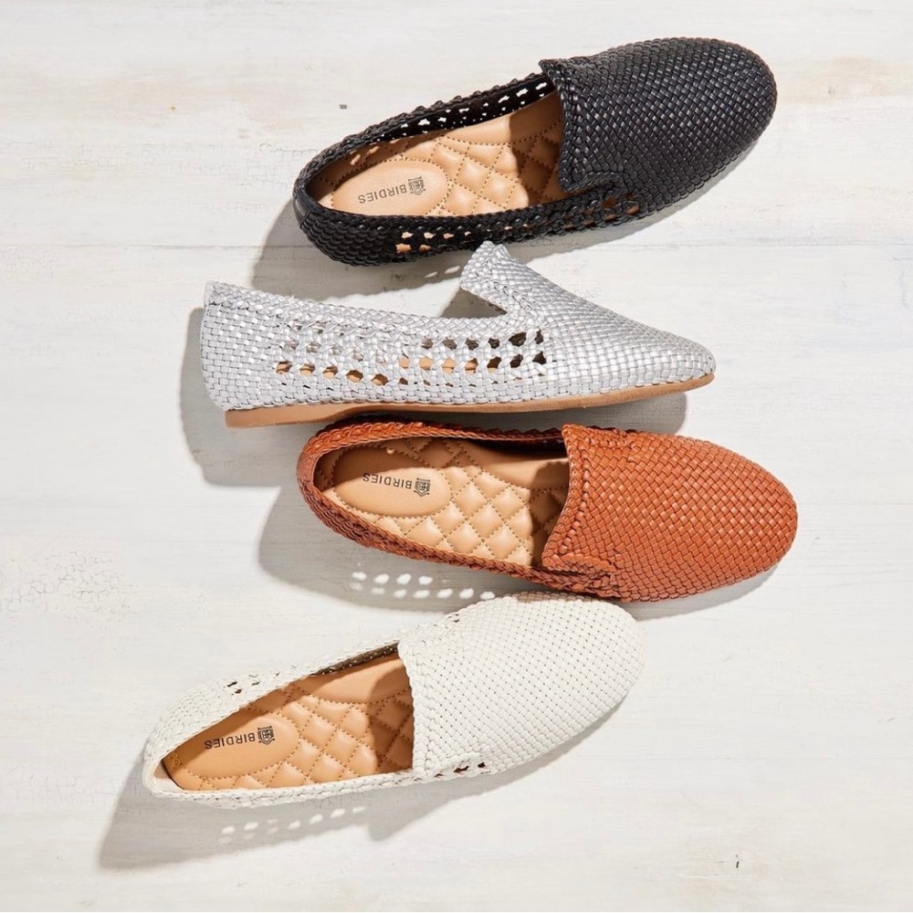 Birdies Brown Woven Flats - Picture 4 of 4